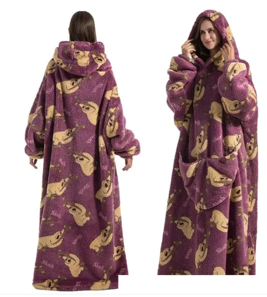 Blanket Nightgown sloth animal